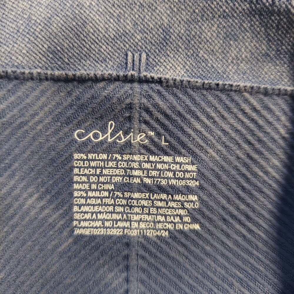 NWT Colsie Women's Boy Shorts Dark Blue Size L - Picture 5 of 5
